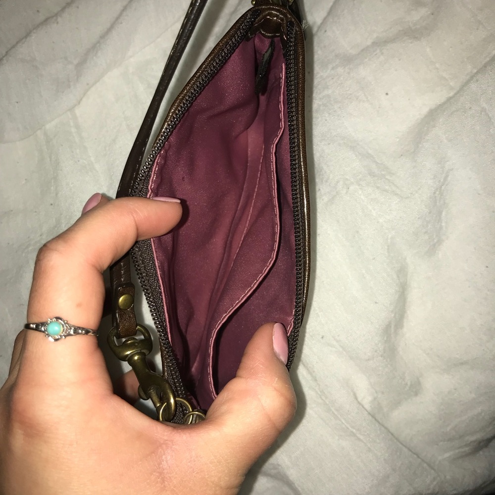 Authentic patchwork Coach wristlet - Picture 4 of 4